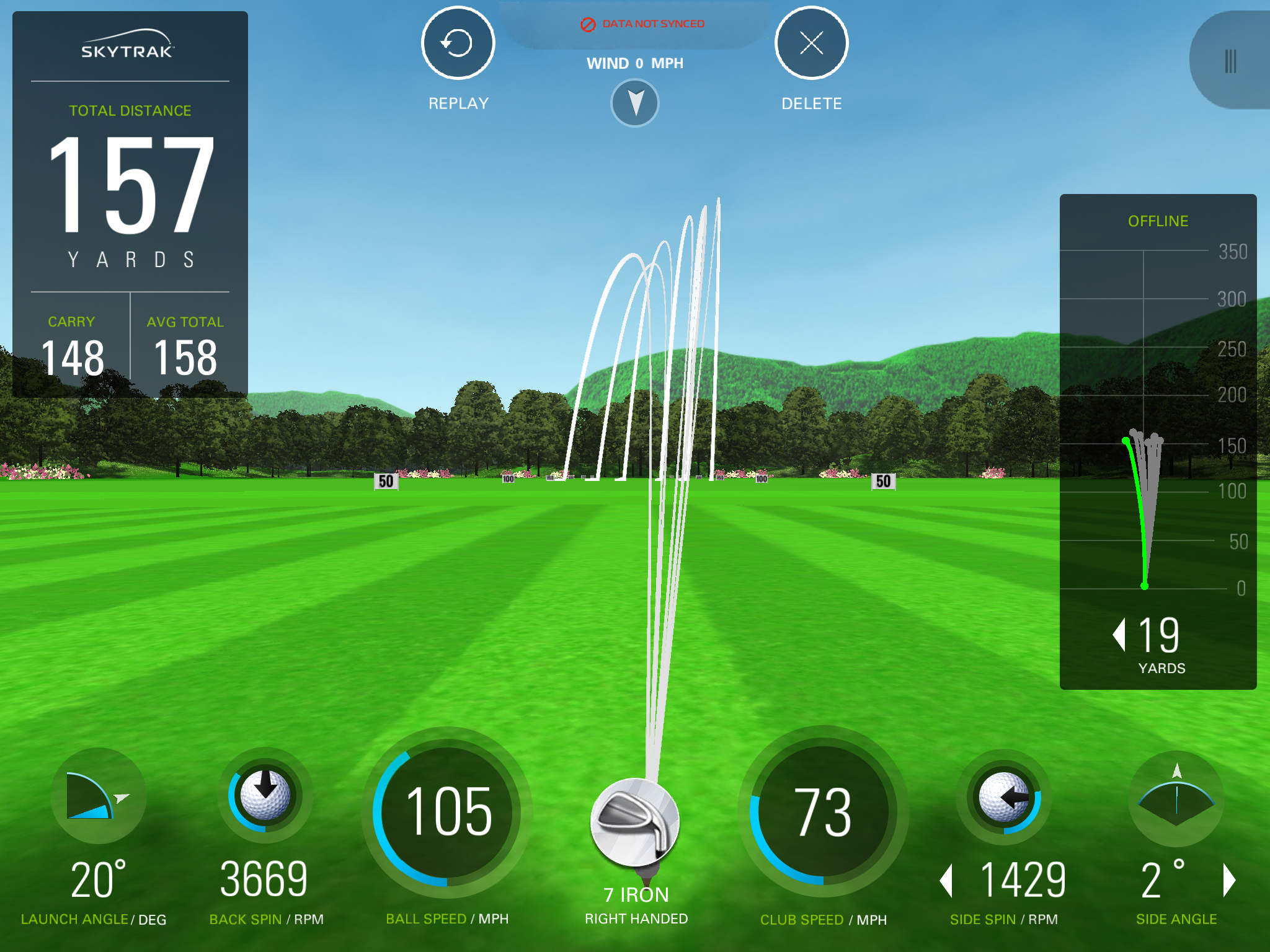 SkyTrak+ & The Net Return Golf Nets