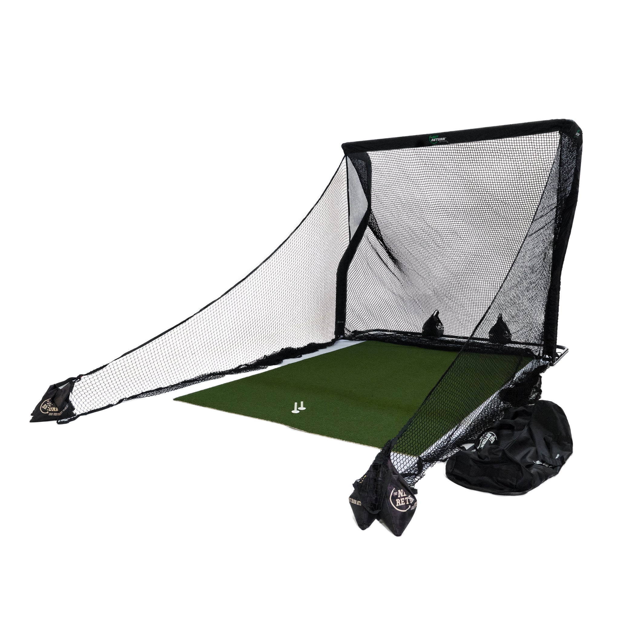 Home Series V2 Package - Golf Net - Indoor and Outdoor Golf Setup - Golf at home - The Net Return Europe