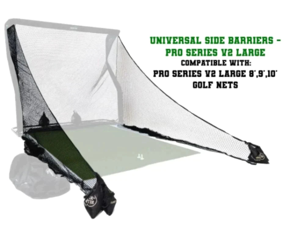 Side Barriers Pro Series V2 Large 8' - Paire (4 sacs de sable inclus)