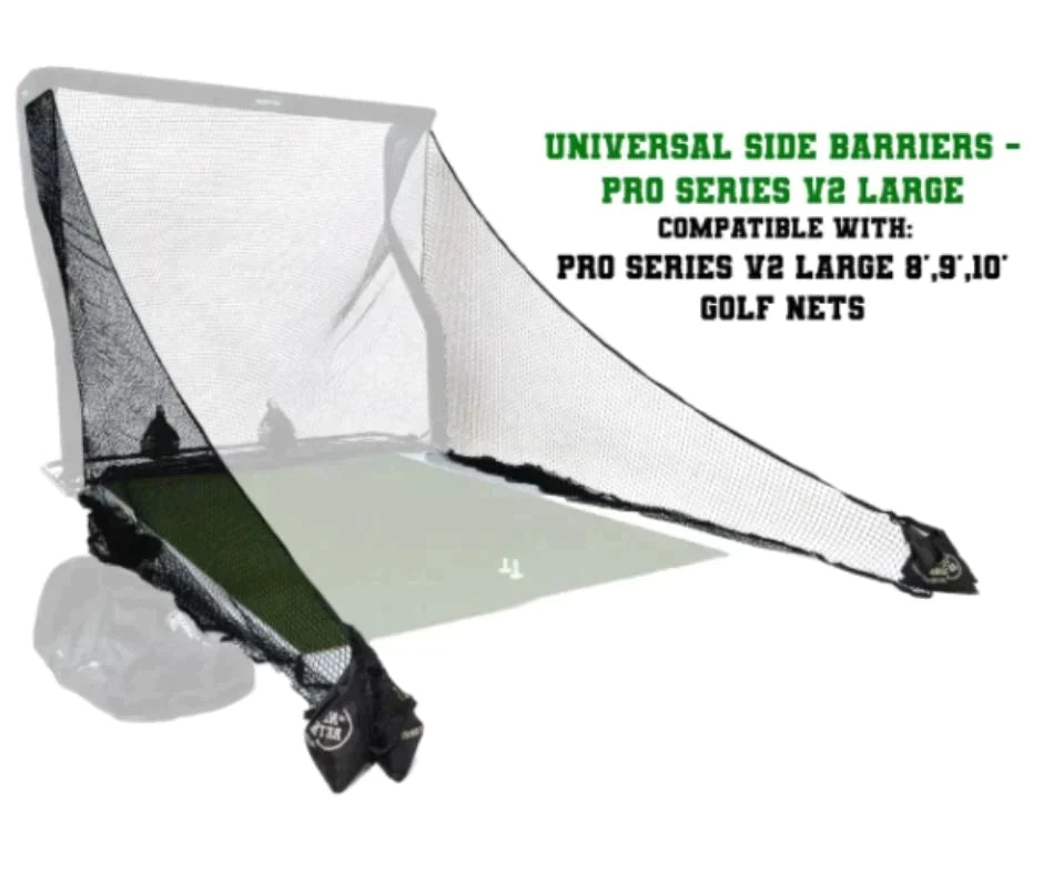 Side Barriers Pro Series V2 Large 10' - Pair ( 4 Sandbags included)