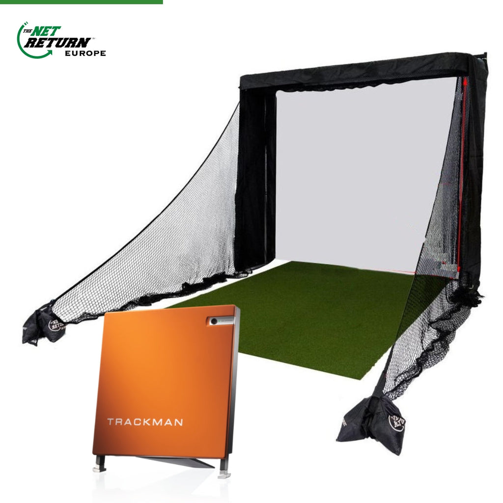 TrackMan4 & Simulator Series - Golf Simulator Bay - Golf Simulator - The Net Return Europe